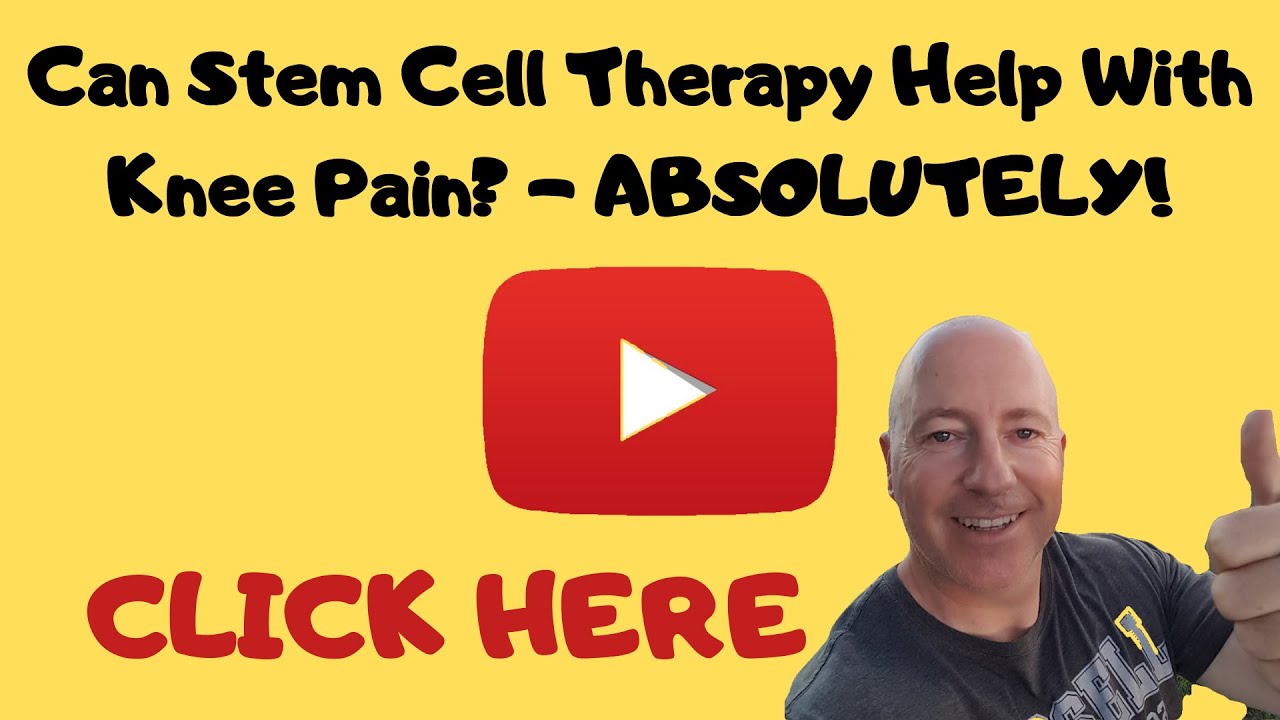 Stem Cell Therapy for Knees - Can Stem Cell Therapy Help Knee Pain?