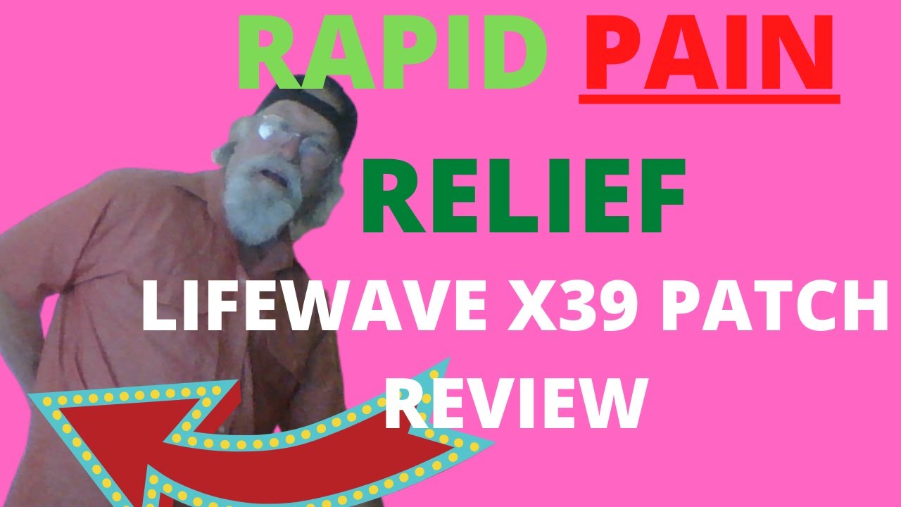 LifeWave x39 patch review light therapy rapid pain relief fast
